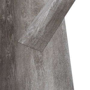 Plăci de pardoseală, lemn dungi, 5,26 m², PVC, 2 mm - Img 5