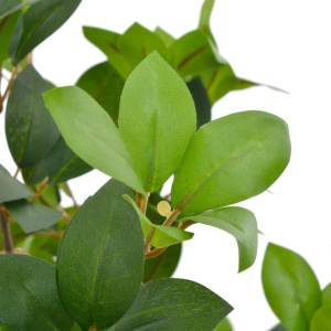 Plantă artificială dafin cu ghiveci, verde, 90 cm - Img 2