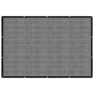 Plasă de container, negru, 3,5 x 6 m, HDPE - Img 3