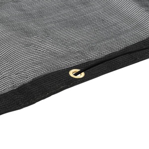 Plasă de remorcă, negru, 2,5 x 4 m, HDPE - Img 4