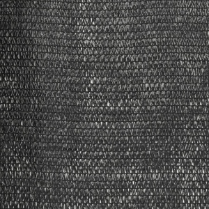 Plasă protecție vizuală, negru, 2 x 25 m, HDPE - Img 3