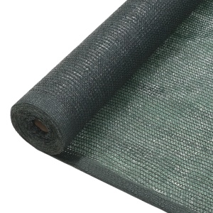 Plasă protecție vizuală, verde, 1,5 x 25 m, HDPE
