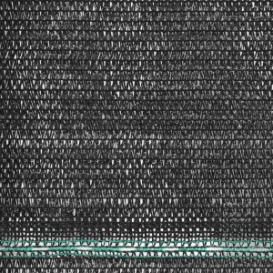 Plasă teren de tenis, negru, 1 x 100 m, HDPE - Img 3