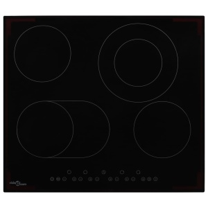 Plită ceramică cu 4 arzătoare, control tactil, 6600 W