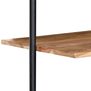 Raft de perete, 94x35x113 cm, lemn masiv de acacia - Img 3