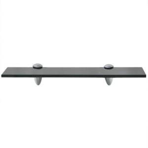 Raft suspendat din sticlă, 40 x 10 cm, 8 mm - Img 2