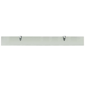 Raft suspendat din sticlă, 90 x 10 cm, 8 mm - Img 3