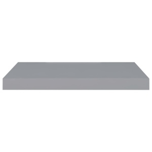 Rafturi de perete suspendate, 2 buc., gri, 60x23,5x3,8 cm, MDF - Img 8