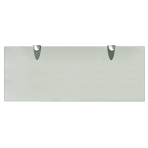 Rafturi suspendate, 2 buc., 50 x 20 cm, sticlă, 8 mm - Img 4