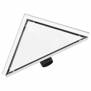 Rigolă de duș cu capac 2-in-1, 25 x 25 cm, oțel inoxidabil - Img 5