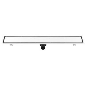 Rigolă de duș cu capac 2-in-1, 93 x 14 cm, oțel inoxidabil - Img 8