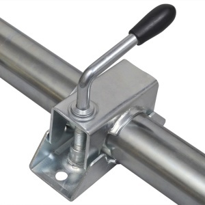 Roată de manevră 48 mm cu 2 stâlpi de susținere & 3 cleme de prindere - Img 5