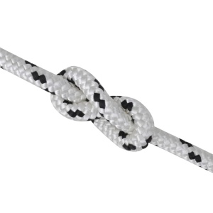Rolă frânghie impletită parâmă barcă, poliester, 6 mm x 50 m - Img 2