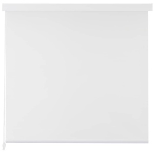 Roletă perdea de duș 140x240 cm Alb - Img 2
