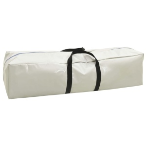 Saltea gimnastică gonflabilă cu pompă verde 400x100x20 cm PVC - Img 11