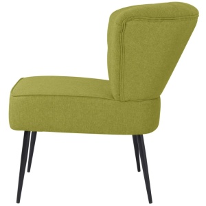 Scaun cocktail, verde, material textil - Img 4