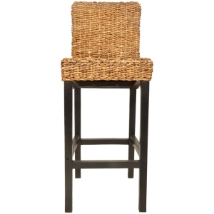 Scaune de bar, 2 buc., abaca - Img 3