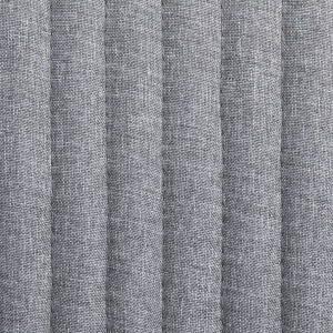 Scaune de bucătărie, 4 buc., gri deschis, material textil - Img 2