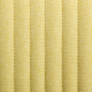 Scaune de bucătărie, 4 buc., verde, material textil - Img 2