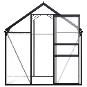 Seră, antracit, 3,61 m², aluminiu - Img 3