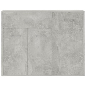 Servantă, gri beton, 88 x 30 x 70 cm, PAL - Img 7