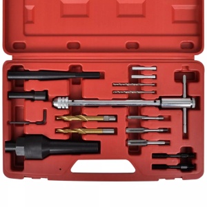 Set extractor bujii reparare filet 16 piese Audi Seat VW Mercedes Opel - Img 4