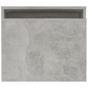 Set măsuțe de cafea, gri beton, 100x48x40 cm, PAL - Img 5