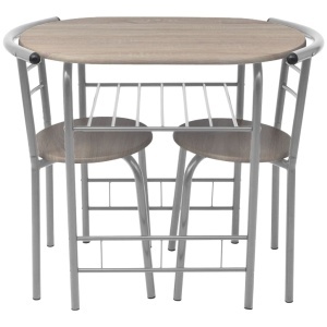 Set mobilier bar pentru mic dejun, MDF - Img 3