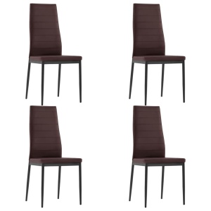 Set mobilier de bucătărie, 5 piese, maro - Img 8