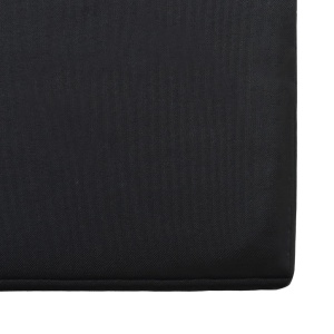 Set mobilier de grădină cu perne, 4 piese, negru, poliratan - Img 12