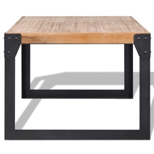 Set mobilier de sufragerie, 3 piese, lemn masiv de acacia - Img 9