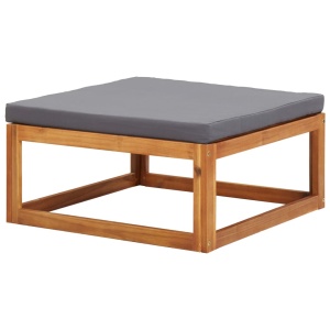 Set mobilier grădină cu perne, 6 piese, lemn masiv acacia - Img 7