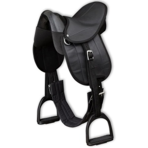 Set șa ponei 10", negru - Img 2