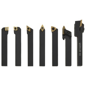 Set unelte de strunjire indexabile, 12 piese, 8 x 8 mm, 60 mm - Img 6