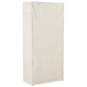 Șifonier, alb, 79 x 40 x 170 cm, material textil - Img 3