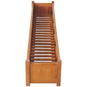 Strat inălțat de grădină, 150x30x25 cm, lemn de acacia - Img 4