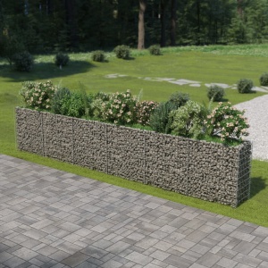 Strat inălțat gabion, 540 x 50 x 100 cm, oțel galvanizat