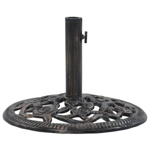Suport de umbrelă, bronz, 12 kg, fontă, 48 cm
