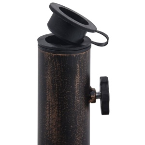 Suport de umbrelă, bronz, 12 kg, fontă, 48 cm - Img 5
