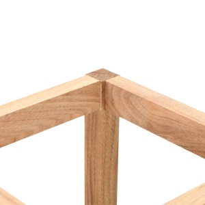 Suport de umbrele, 18 x 18 x 50 cm, lemn masiv de nuc - Img 3