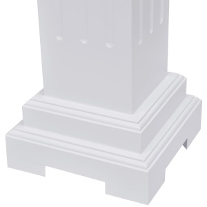 Suport plante in formă de pilon clasic pătrat, MDF - Img 7