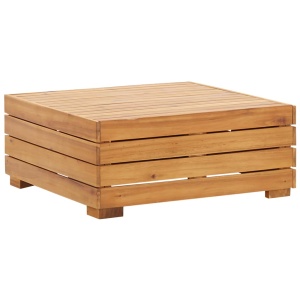 Taburet modular cu pernă, 1 buc., lemn masiv de acacia - Img 4