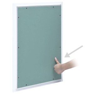 Trapă de acces din gips-carton, cadru de aluminiu, 300 x 600 mm - Img 2