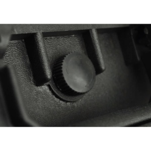 Valiză din plastic dur, 35L,Negru - Img 4