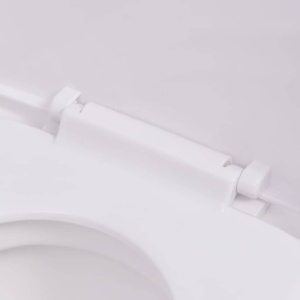 Vas toaletă suspendat cu rezervor incastrat, ceramică, alb - Img 3