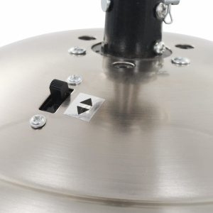 Ventilator tavan decorativ cu iluminare, 128 cm, alb - Img 11