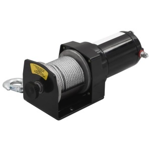 Vinci electric 12 V/1360 kg cu placă de montaj a scripetelui - Img 2