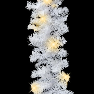 242424 Ghirlandă de Crăciun cu becuri LED, alb, 10 m - Img 5