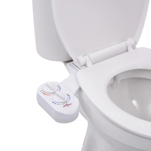 Accesoriu bideu pentru capac WC, apă rece & apă caldă, o duză