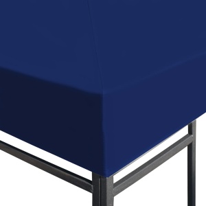 Acoperiș de pavilion, 310 g/m², albastru, 4 x 3 m - Img 5